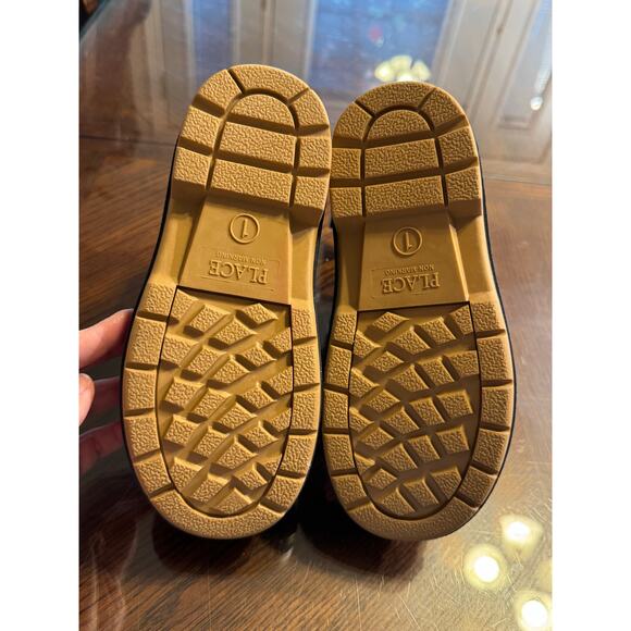 The Children’s Place Boys Winter Water Resistant Navy Snow Boots, Size 1 NWTs - Picture 5 of 13